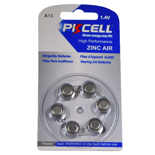 6PK #312 HEARING AID BATTERIES