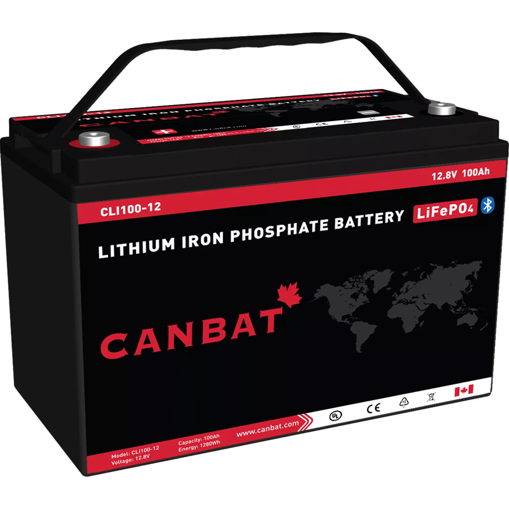 CANBAT 12V 100Ah Lithium Battery (LiFePO4)