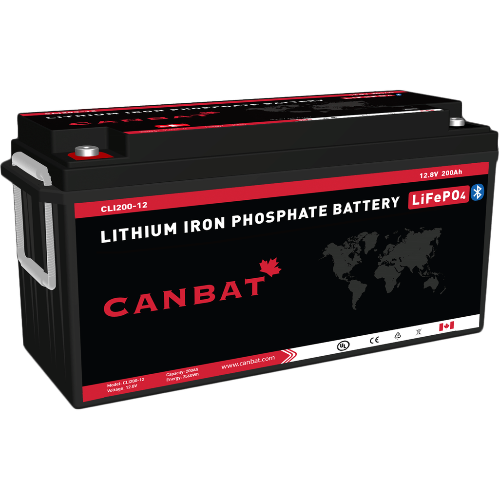 CANBAT 12V 200Ah Lithium Battery (LiFePO4)