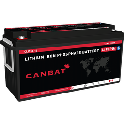 CANBAT 12V 150Ah Lithium Battery (LiFePO4)