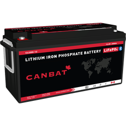 CANBAT 12V 200Ah Lithium Battery (LiFePO4)